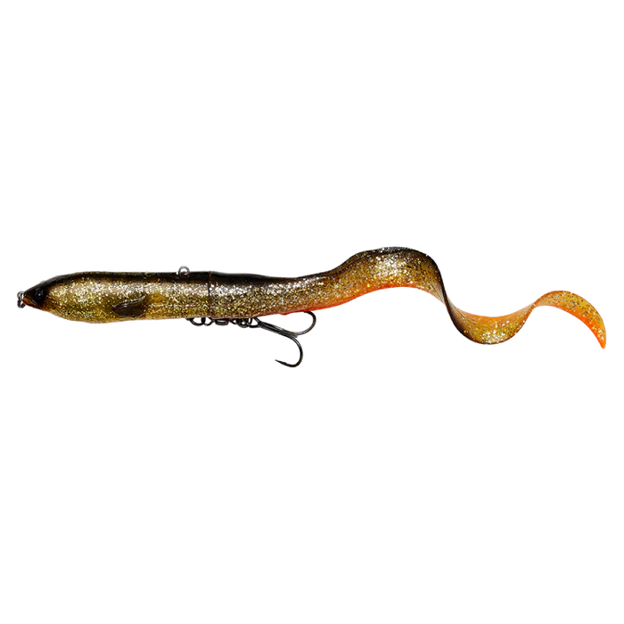 Savage Gear 3D Hard Eel 2+1 17cm 50g SS Black Gold